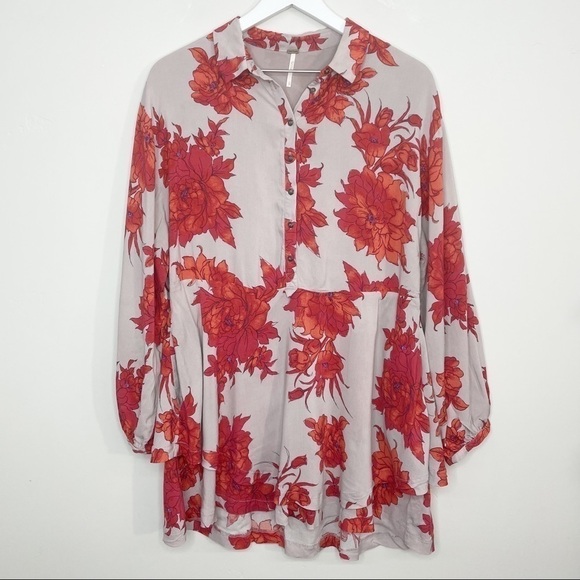 Free People Shake It Floral Mini Dress Size XS - Picture 3 of 13